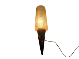 Philips - vintage - muurlamp - wandlamp - messing - teak - 60's