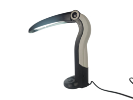 Toekan tafellamp - pop art - design H.T. Huang - zwart/wit -  80's