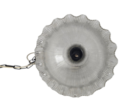 Art Deco - Holophane -  Hanglamp - kristal - 1950s