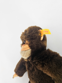 Vintage Steiff - 'Jocko' - aapje - mohair - vilt - Made in Germany - 80's