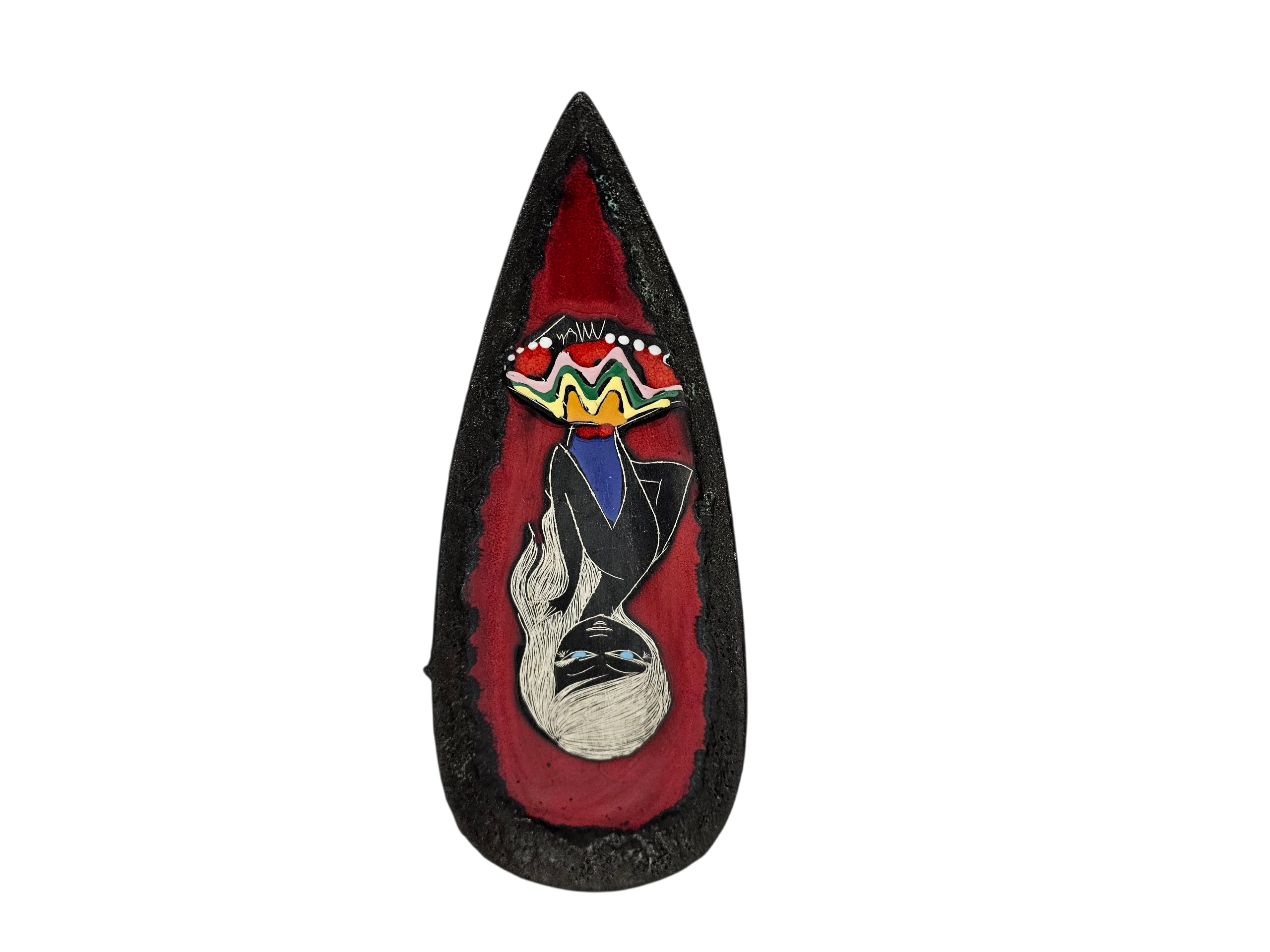 Rep. San Marino Titano keramiek -  Maestranza Ignita - Italiaans - 1960's