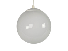Happy Lights - Vintage hanglamp - Globe - Ochtendnevel - opaalglas - metaal - 70's