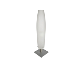 Hala Zeist - Murano - gesatineerd glas - metaal - tafellamp - 80s