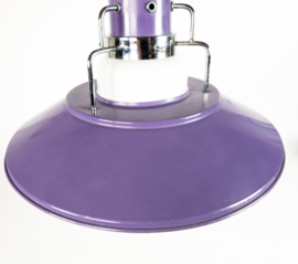Brevettato - Space Age - hanglamp - opaalglas - metaal - Italie - 70's