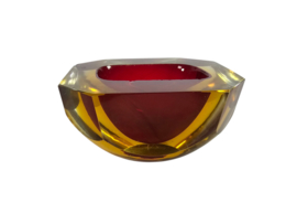 Murano Sommerso - Flavio Poli - Facet geslepen - Italie - 60's