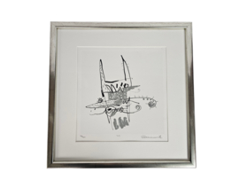 Mohammed Quraish -zeefdruk - oplage 61 van 100 - 1990-2000