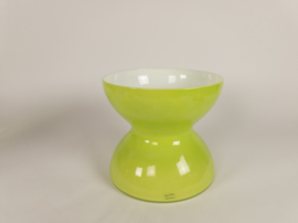 Ikea design - design Anna Nilsson - XL diabolo - opaalglas - Stockholm series - 1990's