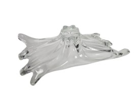 Murano - transparant kristal - vaas - Italie - 3e kwart 20e eeuw