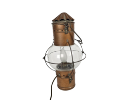 Scheepslamp - 'Union Lantern' - Maritiem verlichting - messing - 1e helft 20e eeuw