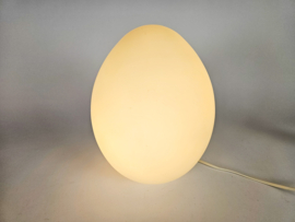 Domec Luminaires - Egg lamp - tafellamp - melkglas - Frankrijk - 1980's