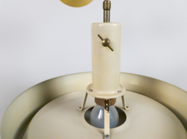 Anvia Almelo - J. Hoogervorst - "model 4017"  - Ufo hanglamp -  antraciet - Dutch design - 60's