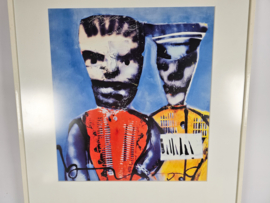 Herman Brood - Litho - Huzaar - gesigneerd in de druk - 3e kwart 20e eeuw