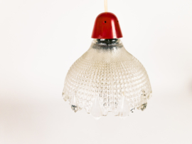 Erco Leuchten - Germany - hanglamp - holophane stijl - Space Age - kristal - 70's