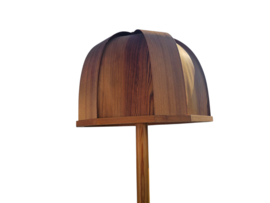 GB Solbackens Svarveri - grenenfineer - vloerlamp - Zweden - 1970's