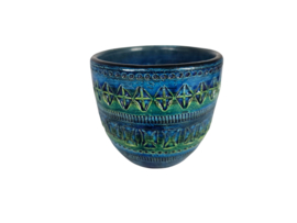 Bitossi - Aldo Londi - Rimini Blue - bloempot - Italie - 1960s