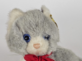 Steiff Cat - Snuffy - 3521/12 - mohair - Made in Germany - 1960's