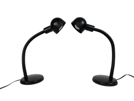 Elco Lite - 2 x tafellamp/bureaulamp - metaal - West-Germany - 3e kwart 20e eeuw