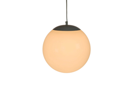 Hala Zeist - XL Globe - model 509 - opaalglas - metaal - 3e kwart 20e eeuw