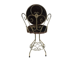 Vintage - Chiavari stijl -  chair - metaal - messing - 1950's
