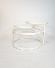 Milo Baughman stijl  - Salontafel - Bauhaus - Nesting tables - Italy  - 70's