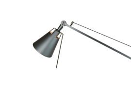 Ikea - model Huvik - aluminium - telescoop bureaulamp - Zweden - 90's