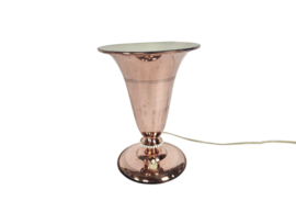 Art Deco - Kelklamp - koper - Uplighter- Holland - 1e helft 20e eeuw