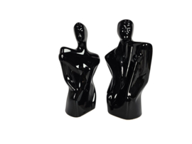 Modernistisch -  Nederlands  - Zwart -  Vrouw  - Man Beeldje - Lindsey B. stijl -  '80