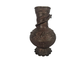 Tibet - brons - 'Dragon' - Mythische figuren  - vaas -  20e eeuw