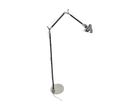 Kare design - vloerlamp - aluminium - metaal - chroom
