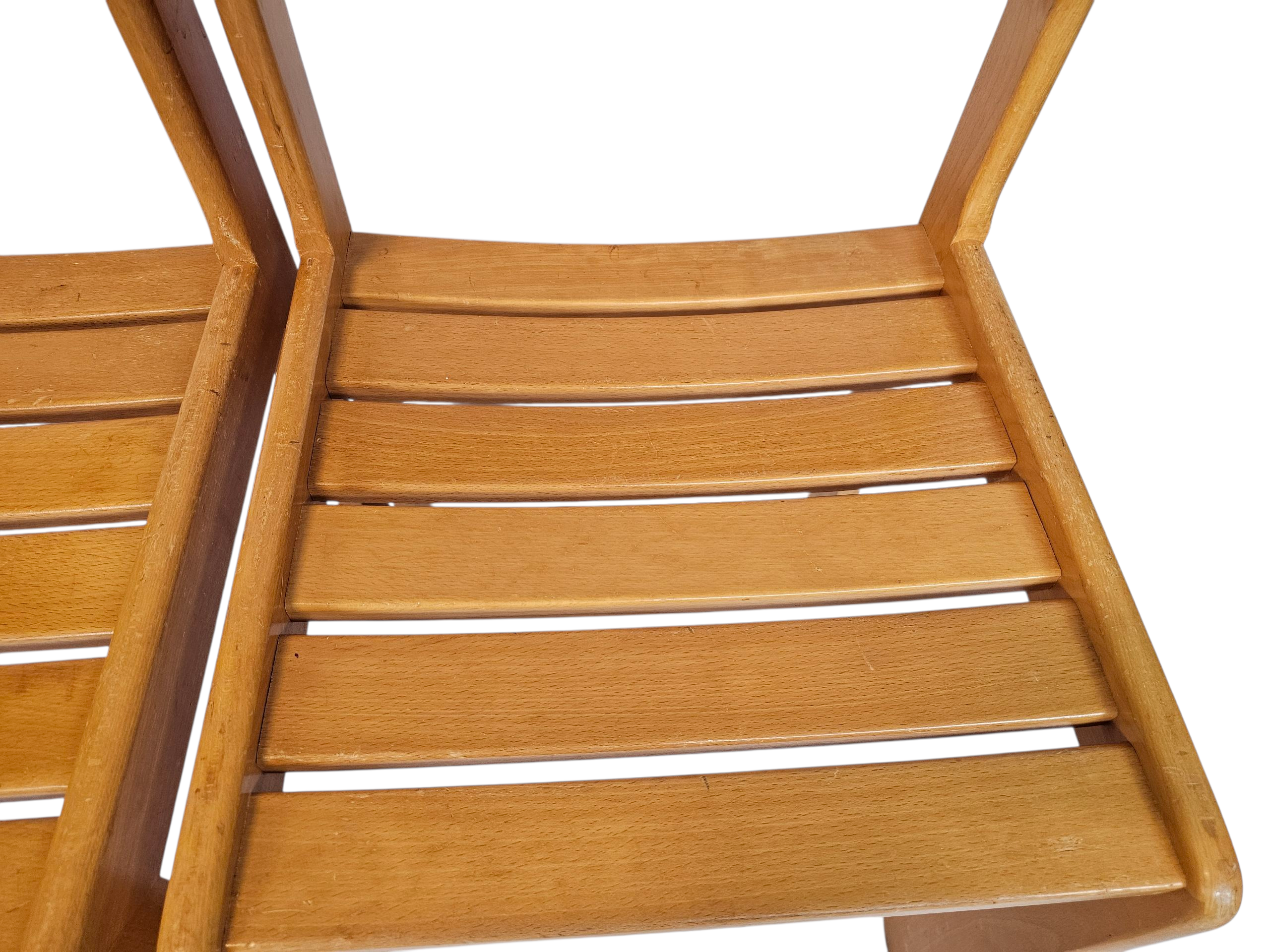 Wilkhahn chairs (2) set - beukenhout - Germany - 3e kwart 20e eeuw