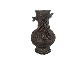Tibet - brons - 'Dragon' - Mythische figuren  - vaas -  20e eeuw