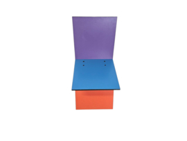 Ikea -  Vilbert chair - design Verner Panton  - Memphis Milano stijl - 1993