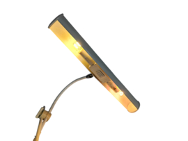 Anvia - Piano / Bureaulamp -  pendellamp - wit - metaal - 1960's