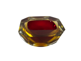 Murano Sommerso - Flavio Poli - Facet geslepen - Italie - 60's