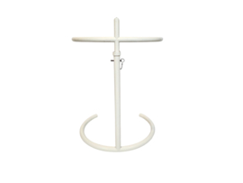 Design Side table - Eileen Gray stijl -  metaal - glas - 80s