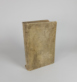 Geschiedenis, recht en wetenschap - Johannes Voet - Commentarius ad pandectas - 1734 - blank perkament