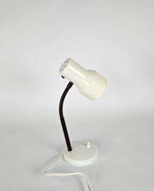 Hala Zeist stijl  - bed/tafel/bureaulampje - flexible hals - 3e kwart 20e eeuw