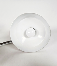 Hala Zeist -  verstelbare hals - tafellamp - metaal - chroom - aluminium - 1970's