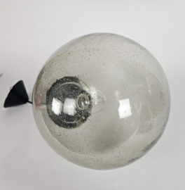 Peill & Putzler - bubbelglas - verchroomd staal - West-Germany  - 1970's