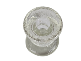 Iittala - Timo Sarpaneva - 'Ice glass' - kandelaar - Finland - 70s
