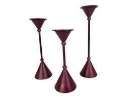 Memphis Milano stijl | kandelaar houders | set van 3 | 80's |