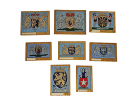 Stads & Provinciewapens - Historische Wapenschilden - hout - (8) -  2e helft 20e eeuw