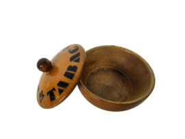 Tabakspot - hout - vintage - 2e kwart 20e eeuw