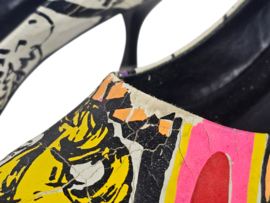 Pop art - Street art - pumps - 'high heels' - 90's