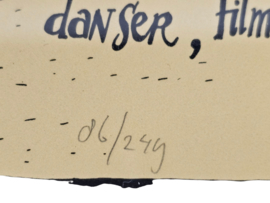 Kiss - Litho - 'Droom achter de wolkenband - flonkerend diamant - beperkt oplage - 1999