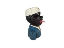 Jolly Boy - J.E. STEVENS PAT. 455 1896 - cast iron bank - Americana - 1940's