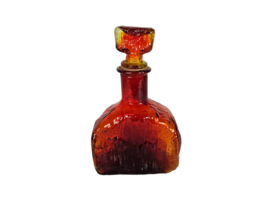 Empoli glas - karaf - made in Italy - boomschors 1960-1969