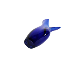 Murano - Flavio Poli - 'Bud' vase - Aqua- en cobalt blauw - Italie - 60's