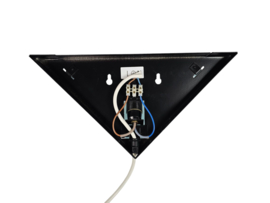 Dijkstra Holland - Fokke Dijkstra - model Zucca 2 - wandlamp - frosted glass - 80's