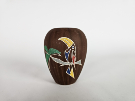 L'Ancora - Kera-Teak - model 97 - vaasje  -  1960's